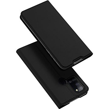 

DUX DUCIS Skin Pro flipové kožené pouzdro pro Samsung Galaxy A21s A217 Black