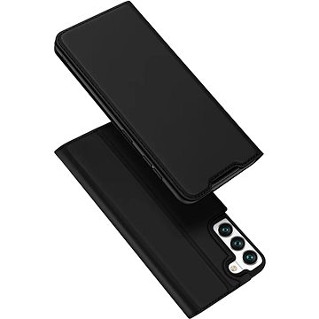 DUX DUCIS Skin Pro flipové kožené pouzdro pro Samsung Galaxy S23+ Black