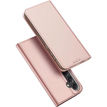 

DUX DUCIS Skin Pro flipové kožené pouzdro pro Samsung Galaxy S23 FE Pink