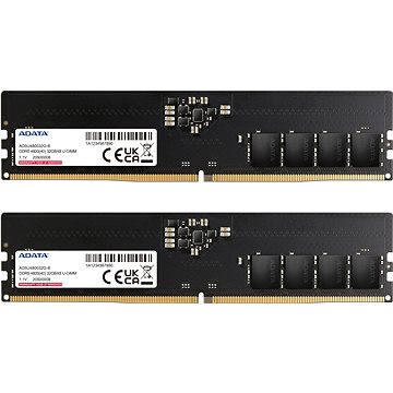 

ADATA 32GB KIT DDR5 4800MHz CL40