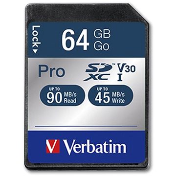 Verbatim SDXC 64GB Pro - Paměťová karta