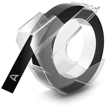 

Dymo 3D páska, černá, 9 mm × 3 m
