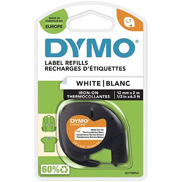 

Dymo LetraTag páska nažehlovací, bílá, 12 mm × 2 m