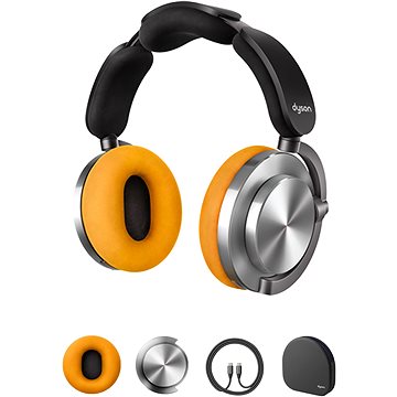 

Dyson Ontrac WP02 hliníková šedá/oranžová
