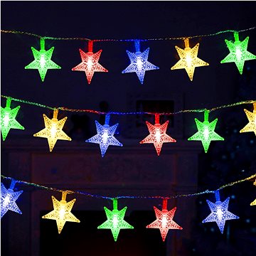 

X-Site LED světelný řetěz hvězda XX005 5 m IP20 barevný