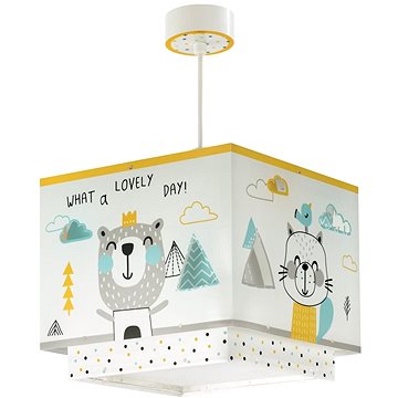 

Dalber D-73242 - Dětský lustr HELLO LITTLE 1xE27/60W/230V