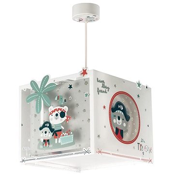 

Dalber D-74552 - Dětský lustr PIRATES 1xE27/60W/230V