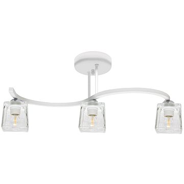 

Přisazený lustr SANTOS 3xE27/60W/230V bílá