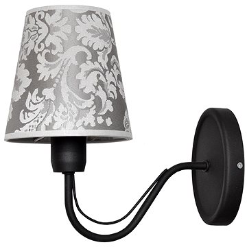 

Nástěnné svítidlo MALBO II 1xE27/60W/230V Černá