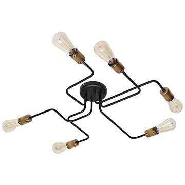 

Přisazený lustr TUBE 6xE27/60W/230V