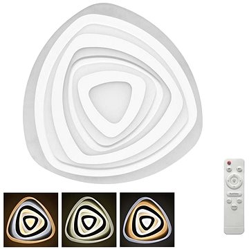

LED Stmívatelné stropní svítidlo VELA LED/60W/230V 2700-6500K + dálkové ovládání