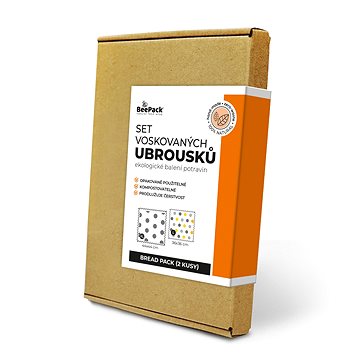 

BEEPACK Bread Pack 2 voskované ubrousky, L+XL