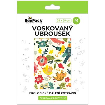 

BEEPACK Voskovaný ubrousek Zahrada, M