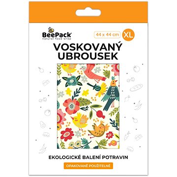 

BEEPACK Voskovaný ubrousek Zahrada, XL
