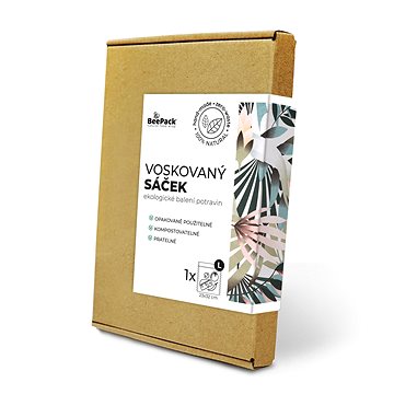 

BEEPACK Voskovaný sáček Abstrakce, L