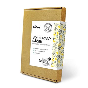 

BEEPACK Voskovaný sáček Motýlci, XL