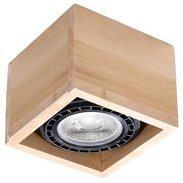 

Stropní svítidlo QUATRO AR111 1xGU10/40W/230V dřevo