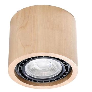 

Stropní svítidlo BASIC 1xGU10/40W/230V dřevo