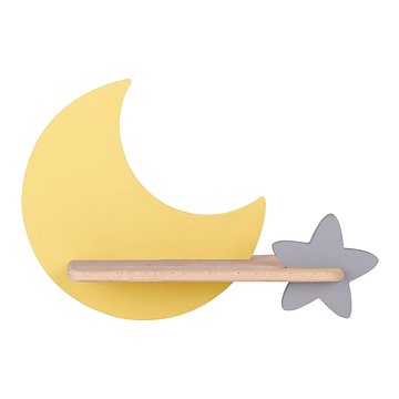 

LED Dětské nástěnné svítidlo s poličkou MOON LED/5W/230V
