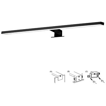 

Top Light GILA C XL - LED Koupelnové osvětlení zrcadla LED/8W/230V IP44