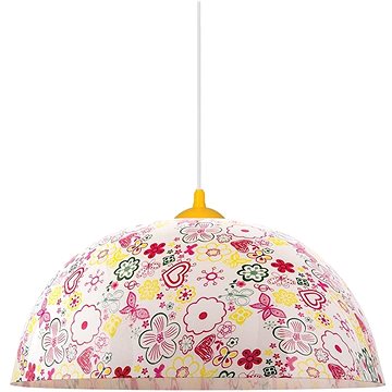 

Prezent 74201 - Dětský lustr na lanku FLOWERS 1xE27/60W/230V