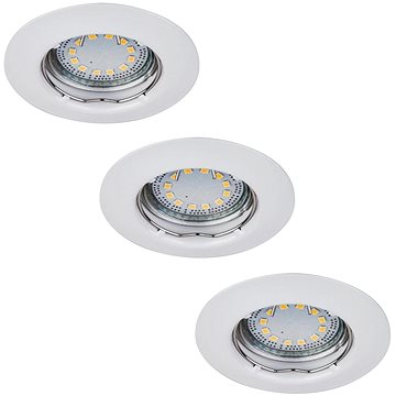 

Rabalux - SADA 3xLED podhledové svítidlo 3xGU10-LED/3W/230V