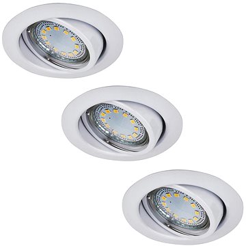 

Rabalux - SADA 3xLED podhledové svítidlo 3xGU10-LED/3W/230V