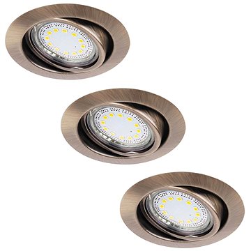 

Rabalux - SADA 3xLED podhledové svítidlo 3xGU10-LED/3W/230V