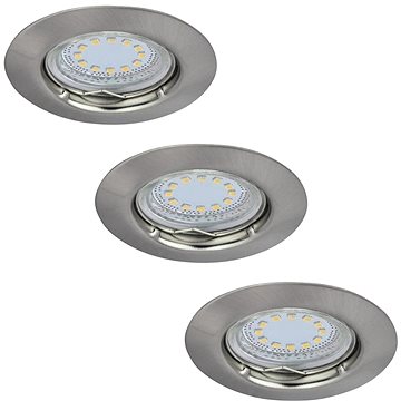 

Rabalux - SADA 3xLED Podhledové svítidlo 3xGU10/3W/230V