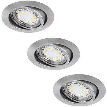 

Rabalux - SADA 3xLED Podhledové svítidlo 3xGU10-LED/3W/230V