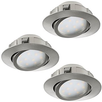 

Eglo - SADA 3x LED podhledové svítidlo 3xLED/6W/230V