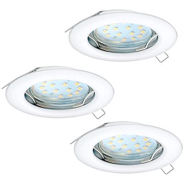 

Eglo - SADA 3x LED Podhledové svítidlo 3xGU10-LED/3W/230V