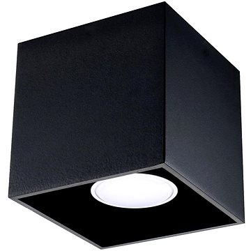 

Stropní svítidlo QUAD 1 1xGU10/40W/230V černá
