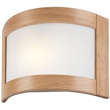 

Nástěnné svítidlo ELODIE 1xE27/60W/230V dub