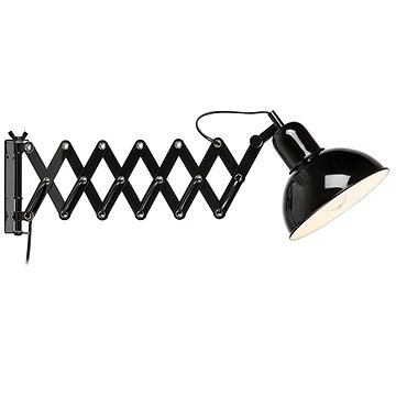 

Markslöjd 108105 - Nástěnné svítidlo RIGGS 1xE27/60W/230V černá