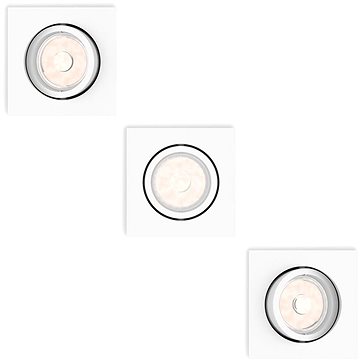 

Philips - SADA 3x Podhledové svítidlo 3xGU10/5,5W/230V