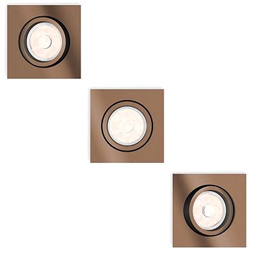 

Philips 50403/05/PN - SADA 3x Podhledové svítidlo DONEGAL 3xGU10/5,5W/230V