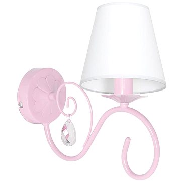 

Dětské nástěnné svítidlo LAURA 1xE14/60W/230V sv.růžová