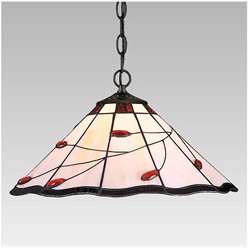 

Prezent 172 - Lustr na řetězu TIFFANY 2xE27/60W/230V