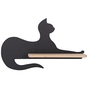 

LED Dětské nástěnné svítidlo s poličkou BLACK CAT LED/5W/230V