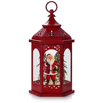 

Markslöjd 704975 - LED Vánoční dekorace ROLF LED/3xAA lucerna červená