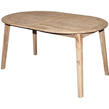 

DOPPLER Stůl zahradní, rozkládací TECTONA 150/200 × 95 × 75 cm