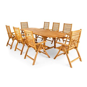 

DOPPLER Set zahradního nábytku TAMAN NORFOLK FSC® 8+1