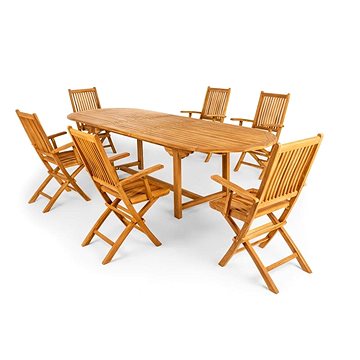 

DOPPLER Set zahradního nábytku TAMAN LEVERTON FSC® 6+1
