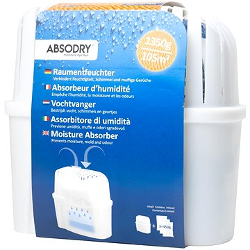 

Everbrand Sweden Absodry Maxi, pohlcovač vlhkosti pro místnost do 105 m3, 1350 g