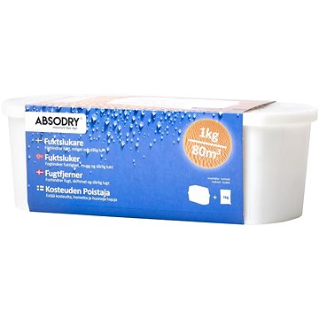 

Everbrand Sweden Absodry Big Compact, pohlcovač vlhkosti pro místnost do 80 m3, 1000 g