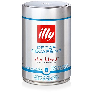 

Zrnková káva illy 250g bez kofeinu