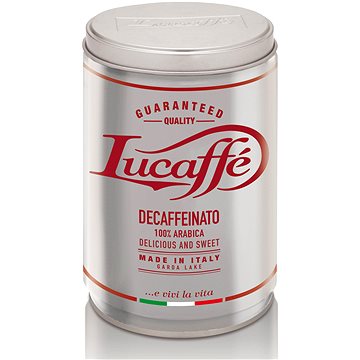

Lucaffé Decaffeinato, zrnková, 250g