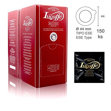 

Lucaffé 100% Arabica, E.S.E pody, 150ks