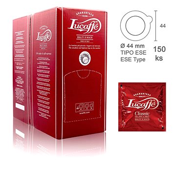 

Lucaffé Classic, E.S.E pody, 150ks